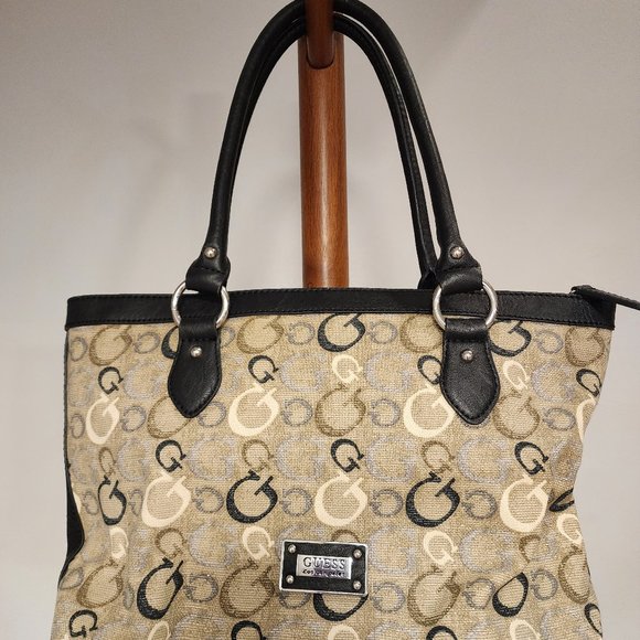 Guess Los Angelos Avellino Carry-All Black - Picture 1 of 3